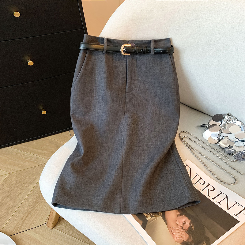 French-Style High-End and Stylish Skirt, Office Suit Skirt for Women, Summer Workwear Skirt, Pencil Skirt, Autumn Midi Skirt French-Style High-End and Stylish Skirt, Office Suit Skirt for Women, Summer Workwear Skirt, Pencil Skirt, Autumn Midi Skirt