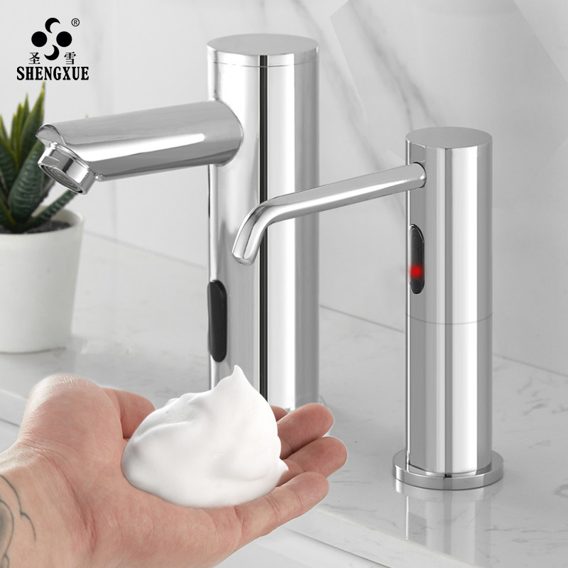Table automatic induction fluid add up cleaning semen faucet foam to wash hands - fluid machine commercially