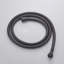 Shengxue titanium thickened shower head tube shower head inlet hose Black stainless steel shower hose explosion-proof