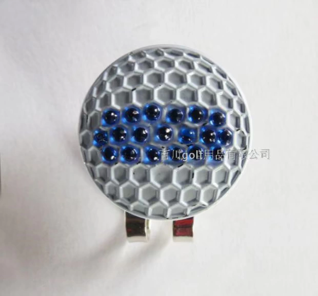 [Double 12 pre] golf rhinestone hat clip phụ kiện phụ kiện đánh dấu vị trí bóng nam và nữ