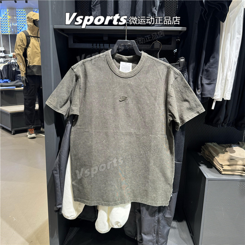 Authentic Nike T-Shirt for Men 2025 New Training Sports Casual Loose Retro Round Neck Short Sleeve Hj0553-355 Authentic Nike T-Shirt for Men 2025 New Training Sports Casual Loose Retro Round Neck Short Sleeve Hj0553-355