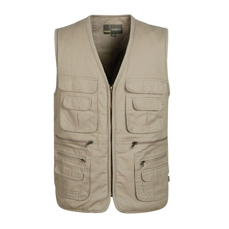 Vest trung niên nam mùa thu và mùa đông mới bố tải dày cỡ lớn xuống cotton nam vest vest trung niên