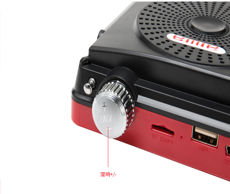 Máy hát rạp hát Aihua 108 5,8 inch Ông già hát máy nghe radio đài phát thanh tuổi HD - Trình phát TV thông minh bộ phát wifi viettel