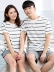 Mùa hè vài bộ đồ ngủ cotton nữ mô hình phim hoạt hình kích thước lớn ngắn tay quần short đồ ngủ nam nhà thường dịch vụ phù hợp với đồ ngủ lụa đẹp cho các cặp đôi Cặp đôi