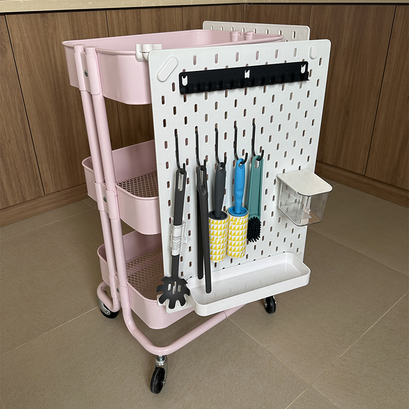 Suitable for Ikea Lacks Trolley Pegboard Hinge Connection Tool, Trolley Upgrade Rotating Storage Rack