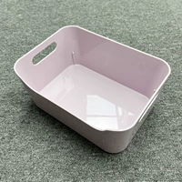 Средне-розовые фабричные прямые волосы