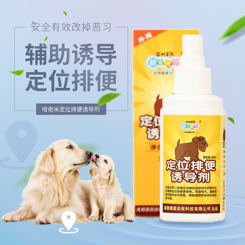 Dog teddy defecator locator defecation inducer dog pet toilet inducer defecator