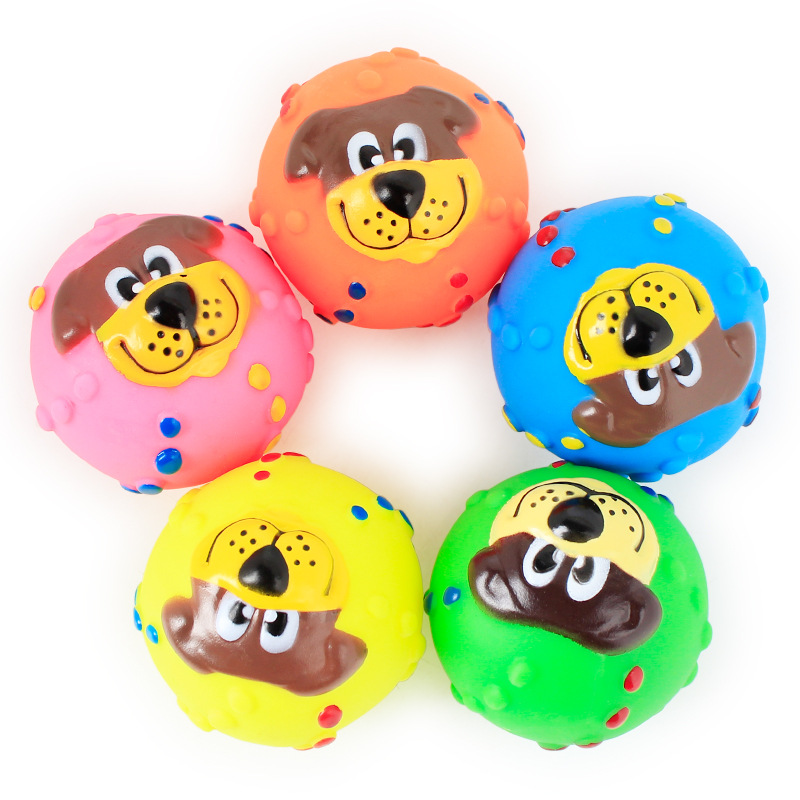 Vocal dog mặt bóng chó đồ chơi mèo đồ chơi thú cưng mol mol giọng hát cắn Teddy VIP cung cấp chó - Mèo / Chó Đồ chơi chọn đồ chơi cho mèo