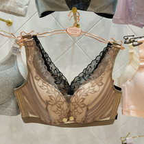 Pregnant women breastfeeding underwear Bra gathered around the cup lace surface anti-sagging feeding clothes