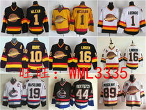 Vancouver Canucks French vintage ice hockey suit Mogilny Pavel Bure Jersey