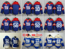 New York Giants Barkley Manning Hoodies New York Giants Rugby sweater