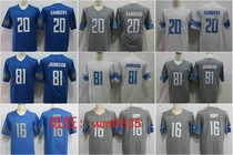 Metroit Lions Sanders Jared Goff Jerseys Detroit Lions Rugby Clothes