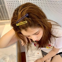 ins duckbill clip hairclip girl hair card Korean Net red cute bangs clip top clip clip headwear hair accessories