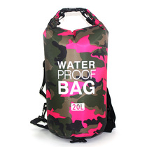 Outdoor waterproof bag waterproof bag waterproof beach mobile phone storage bag shoulder snorkeling swimming bag shoulder back stream drifting backpack