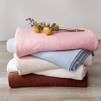 Cotton Nordic sofa blanket cover blanket small quilt blanket summer thin office nap air conditioning blanket afternoon blanket