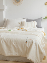 Class A organic soybean quilt Four Seasons universal quilt air conditioner spring and autumn quilt winter quilt single double thick warm quilt core