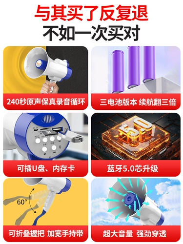 Yalanz записывает громкие динамики на открытом воздухе с высоким уровнем кричащего динамика Bluetooth, кричащий тон