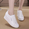 Platform Shoes for Women, Versatile White Sneakers for Women, 2025 Spring and Autumn Sports Shoes, Casual Travel Non-Slip Soft Sole Height-Increasing Women's Shoes