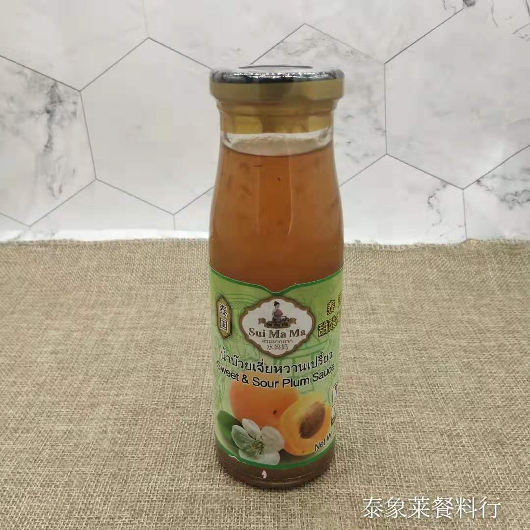  Water Mom sweet sour plum sauce Thai imported plum jam Vietnamese spring roll leather dip sauce 200g