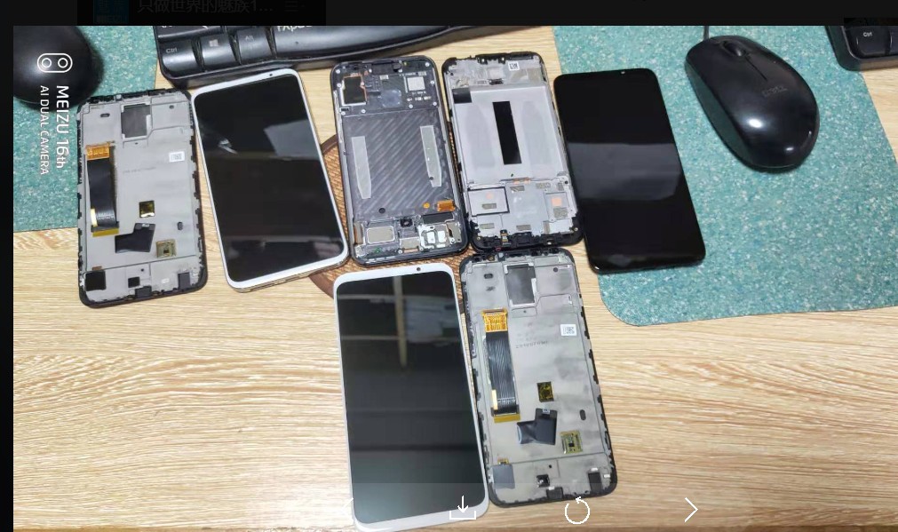 Original screen assembly for Meizu M923Q M822Q M721Q M621Q M852Q M851Q M712Q M611