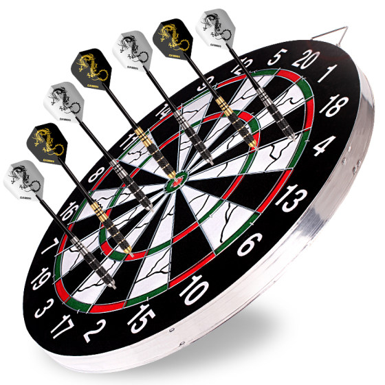 Dart board set professional competition children training fitness large board target board home adult flying target indoor toys