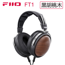 Проводные HiFi наушники fiio/飞傲 ft1封闭式头戴耳机发烧hifi北美胡桃木隔音纸盆大动圈 The