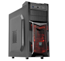 Cool-to-destructor 2-generation desktop computer host case (middle tower case supports ATX motherboard)