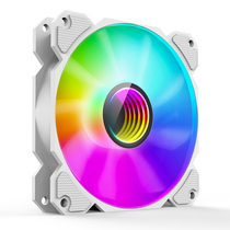 Jothber (JONSBO) FR901 Magic Color Fixed Speed White black version ARGB Chassis Fan Multiple tandem