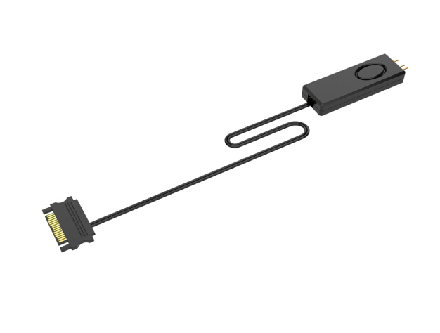 JONSBO (JONSBO) 5V ARGB Symphony controller ARGB 3-pin interface SATA power supply