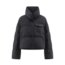 Ailai short down jacket 2024 new style minimalist stitching simple fashion design duck down keeps warm in winter