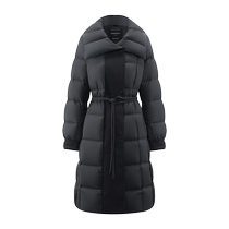 Ai Lai down jacket womens new winter style 2024 long waisted duck down waisted temperament intellectual coat jacket