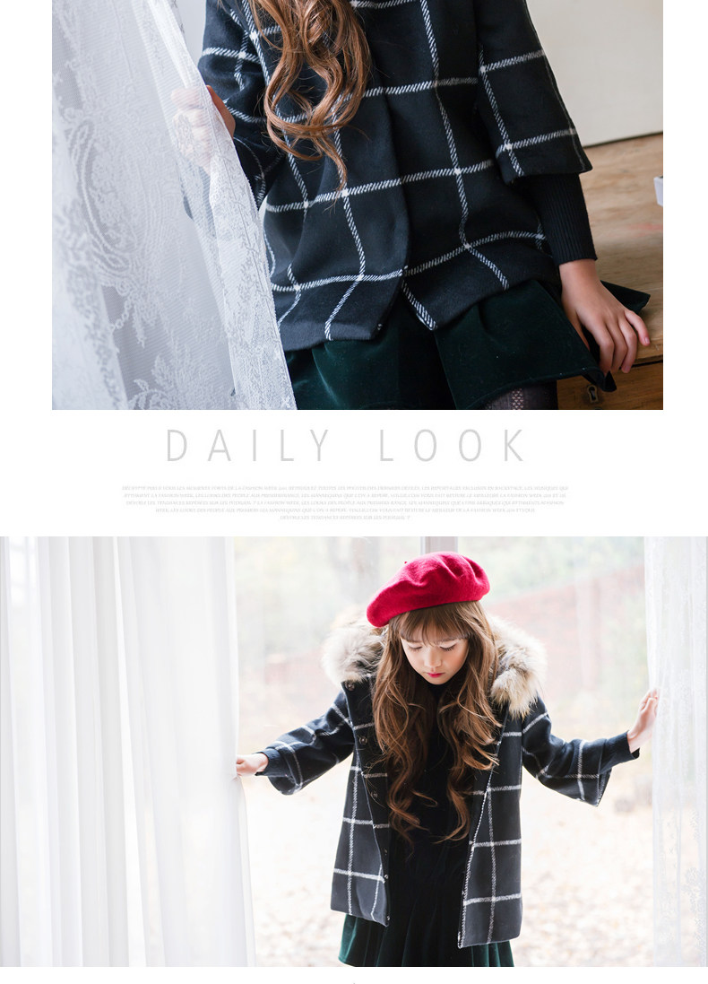 Manteau pour fille SEVEN SOLO en mélange - Ref 2162301 Image 11