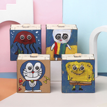 Student diy technology small production trash can handmade material package scientific experiment invention environmental waste toy