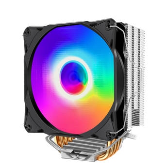 Radiator CPU fan shows color 2 4 copper tube desktop computer computer 1155AMD775 air cooling 1151 silent 1150