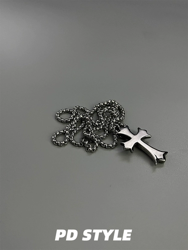 Ретро ожерелье подходит для мужчин и женщин, подвеска из нержавеющей стали, европейский стиль, изысканный стиль, не выцветает