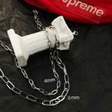 Брендовое ожерелье в стиле хип-хоп из нержавеющей стали подходит для мужчин и женщин для влюбленных, 2020, простой и элегантный дизайн