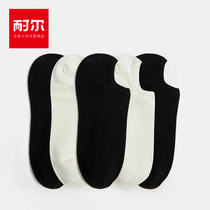 Nair socks womens solid color cotton shallow mouth Korean cute low hidden personality Japanese thin summer ladies boat Socks