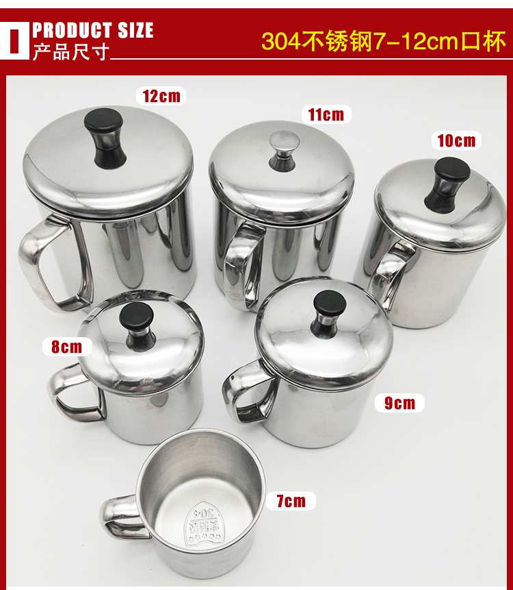 Cốc inox cho học sinh uống cốc nước có tay cầm cốc mẫu giáo cốc trà mùa hè ly rượu chịu nhiệt LOGO - Tách bình giữ nhiệt 1.5 lít