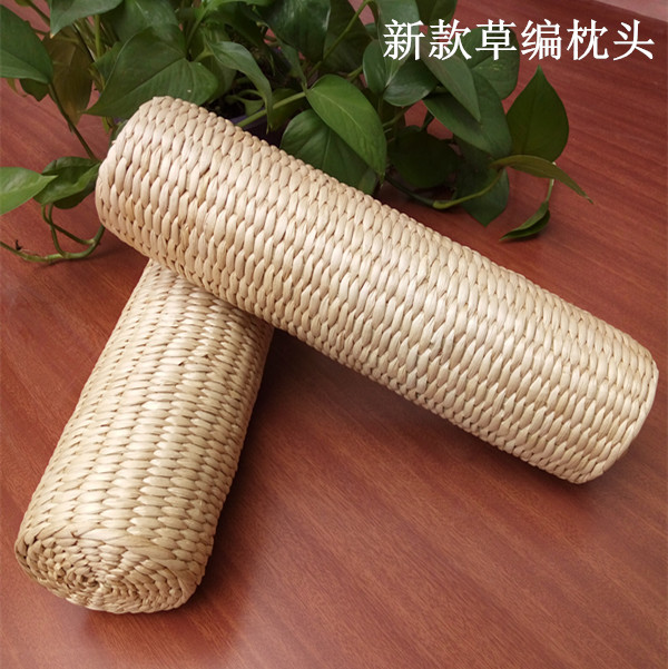 Handmade rơm hấp phòng gối tự nhiên pupa mây dành cho người lớn cổ tử cung gối chăm sóc sức khỏe gối ngủ gối