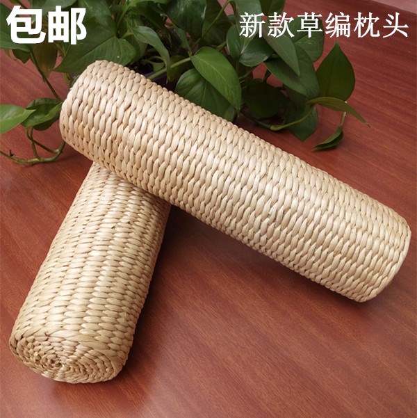 Handmade rơm hấp phòng gối tự nhiên pupa mây dành cho người lớn cổ tử cung gối chăm sóc sức khỏe gối ngủ gối