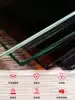 Tempered glass custom table table table rectangular round coffee table glass surface tempered glass plate desktop pad custom
