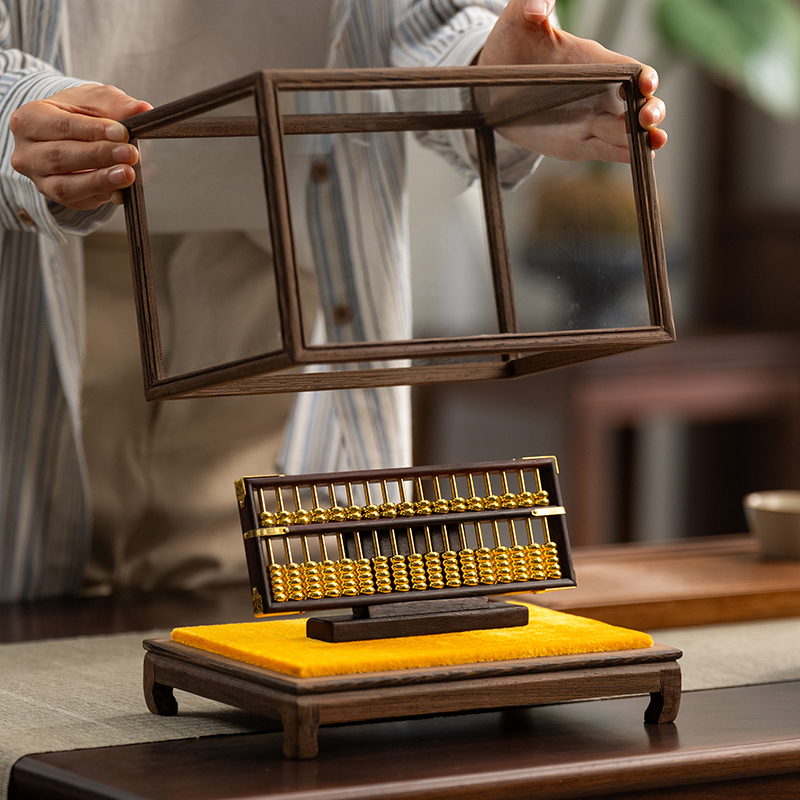 Opening a Store Gift for the Boss or Leader, High-End Abacus Ornament for Office Desk Decoration, Company Friends, Front Desk