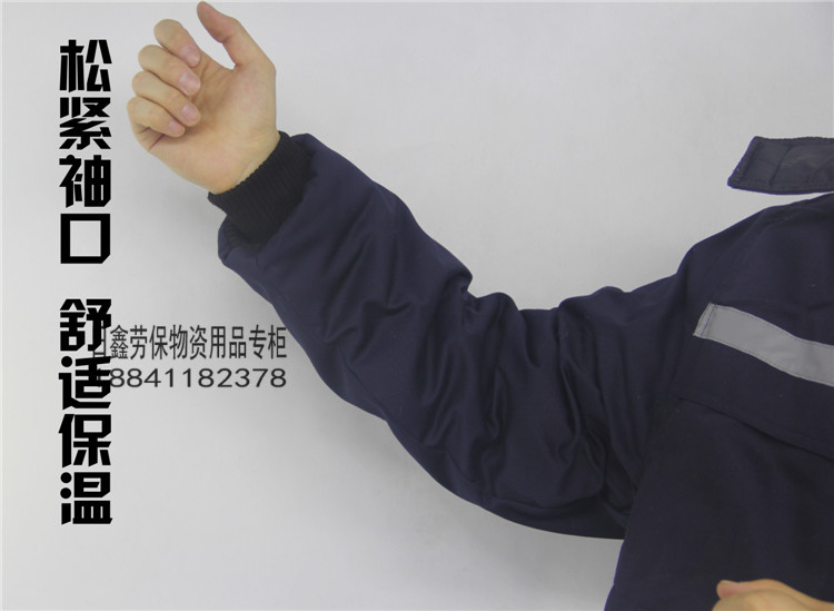 Áo khoác mùa đông áo ấm nam và nữ dày bảo hiểm lao động áo khoác cotton đặt kho lạnh quần áo cotton lạnh quần áo ngoài trời pijama nam