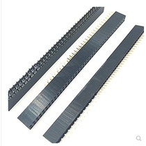 2 54mm pitch 1*40 2*40p single row double row female pin row socket