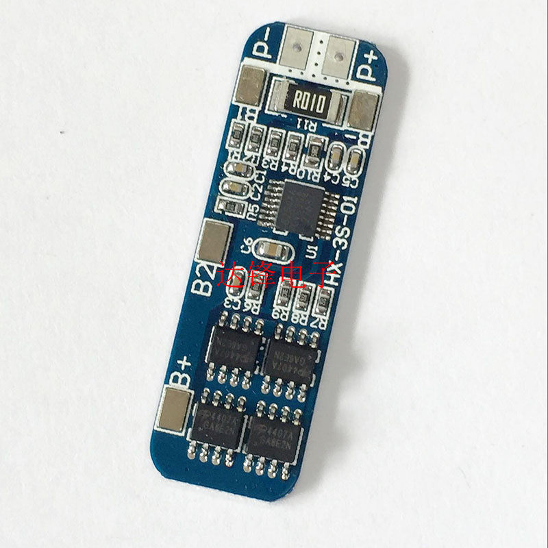 3 strings 12V18650 lithium battery protection plate 11 1V 12 6V anti overcharge peak 10A overcurrent