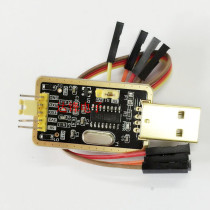 CH340G USB to TTL module RS232 to serial port upgrade brush STC download
