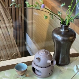 陶作坊 Лаоянский грязевой горшок Бао Ман обжигается один раз + Лаоянский грязевой теплый горшок ставится и сжигается один раз