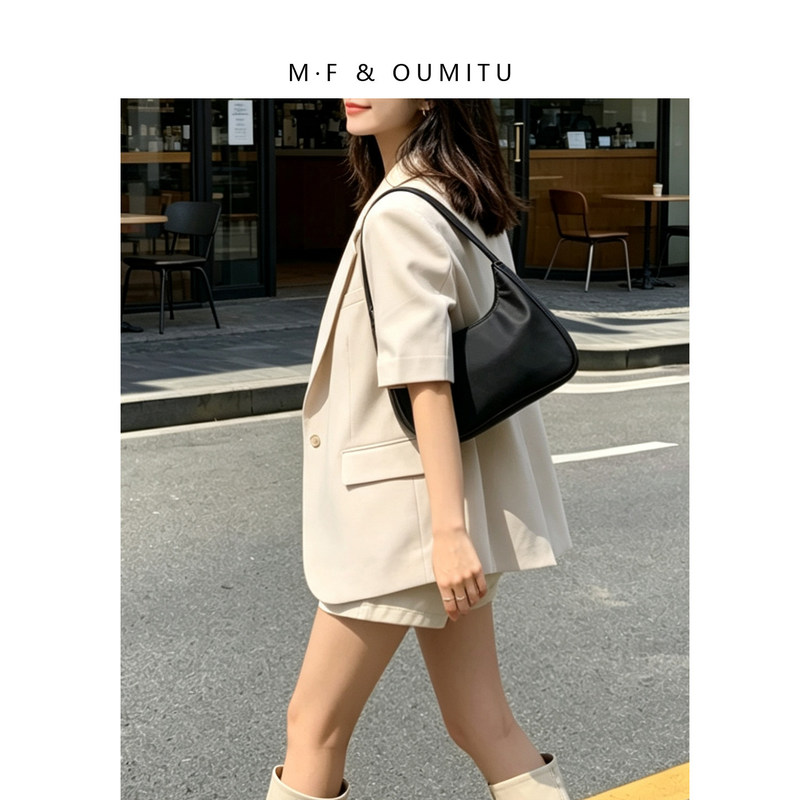 New Style Handbag Nylon Cloth Underarm Bag for Women, High-End Waterproof Canvas Women's Bag, Commuter Small Bag, Shoulder Bag