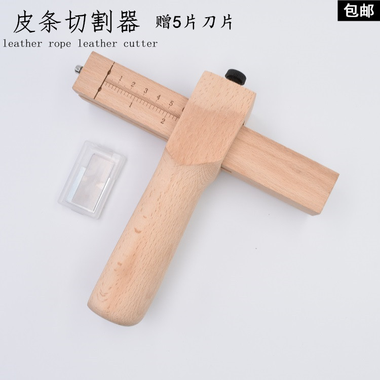 DIY Belt Cutter Leather Strip Line Leather Rope Split Leather Leather Maker Tailoring Blade Tool Dressmaker