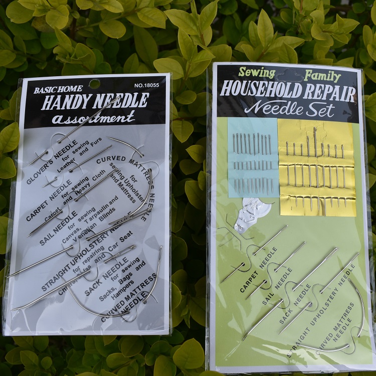 Leather Bracelet Needle Home Stitch Stitch Shoes Numb bag Quilt Needle Woolen Clothing Needle Sewing Needle Hand Stitch Needle Case Bending Needle